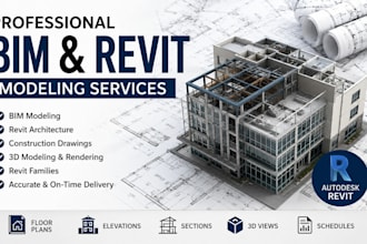 create 3d bim 4d bim 5d bim building information modeling in revit