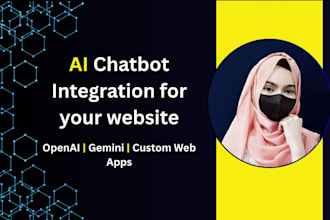 build ai chatbot for website and web app