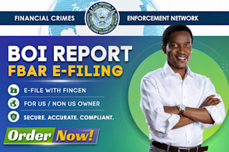 file boi report and fincen compliance for your US llc and corporation
