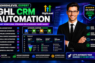 gohighlevel workflow gohighlevel crm automation ghl funnel gohighlevel saas