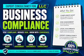 do business compiiance audit risk assessment legal documents consultancy for llc