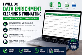 do web research and build b2b leads