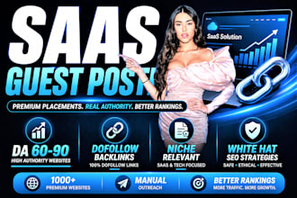 build saas backlinks via saas guest post on saas high da sites to rank blogs