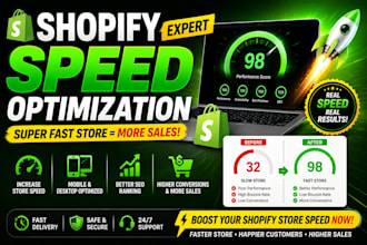 do shopify speed optimization and increase shopify store speed