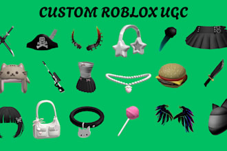 design roblox hair and wearable items