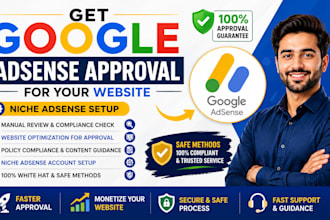 get google adsense approval for your website ninche adsense setup