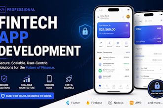 develop a professional fintech app for your business