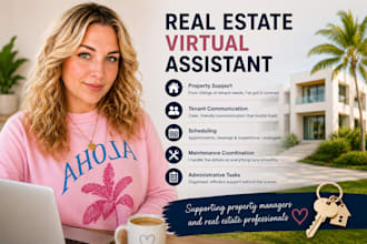 be your real estate virtual assistant