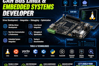 develop can bus linux solutions for embedded systems
