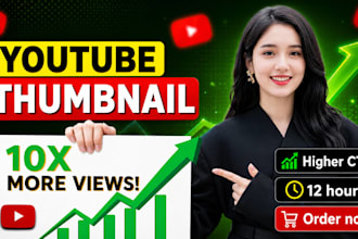 design CTR boosting youtube thumbnails