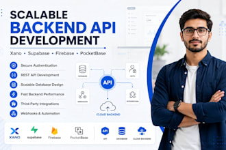 build scalable backend apis with xano supabase firebase and pocketbase