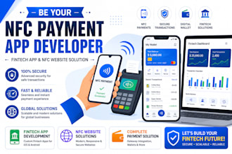 be your nfc payment app developer fintech app nfc website solution
