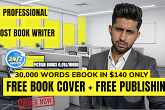 ghost book writer, ghostwriter, ebook writer