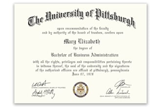 make college diploma, high school diploma, award and ged certificate