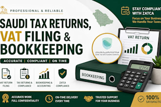 do saudi tax returns, vat filing and bookkeeping