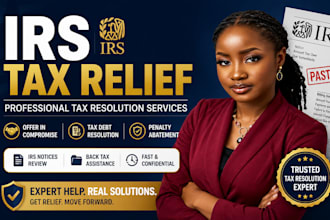 provide irs tax resolution, offer in compromise, and tax debt relief