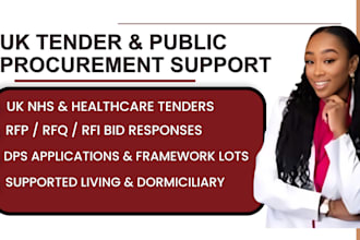 write winning UK tender, rfp, rfq , bid responses and dps bid