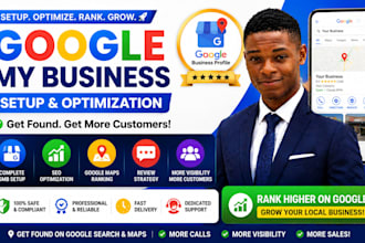 google my business maps ranking gmb ranking local business seo and setup
