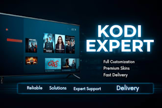 setup, install kodi professionally with addons, skins and full customization
