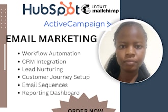 setup hubspot activecampaign mailchimp email automation workflows