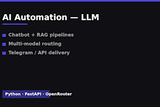 build ai automation bot with llm integration