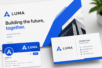 design logo, brand identity and brand style guide for your startup or saas