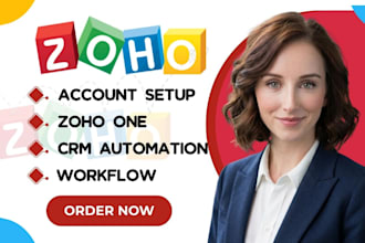 setup zoho crm automation, zoho books, email newsletter, audience segmentation