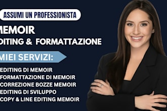 esperta in formattazione editoriale e pubblicazione