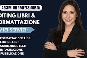 esperta in formattazione editoriale e pubblicazione