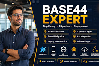 base44 expert base44 bug fixing base44 migration base44 deployment capacitor