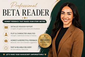 review your novel for plot holes, pacing, and character development