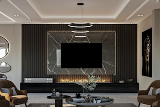 provide 3d tv wall design, luxury TV wall, living room TV, entertainment wall