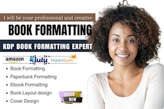 paperback formatting kindle formatting for amazon ingramspark book formatting