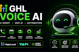 setup ghl voice ai, ghl vapi ai, ghl ai agent, agent studio and automation