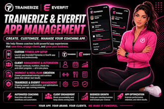 set up and manage your trainerize or everfit coaching app
