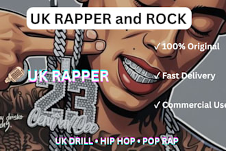 be your UK male rapper, rap songwriter and UK drill rapper