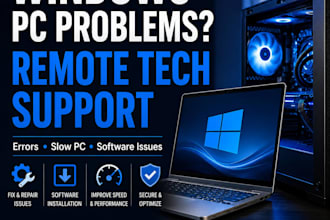 fix windows PC issues remotely