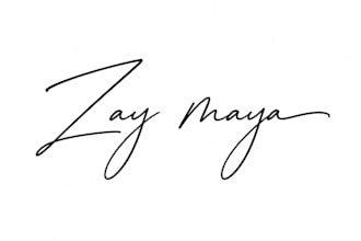 design luxury handwritten signature, signature logo