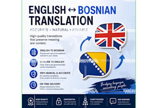 translate english to bosnian and or croatian and vice versa