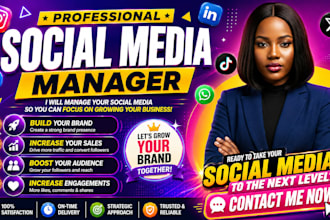 be your social media marketing manager for fitness, gym, yoga, and coaches