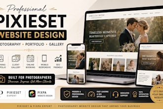 pixiest photography website design pixiest gallery portfolio pixpa website desig