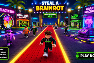 steal a brainrot game, steal a brainrot, roblox game developer