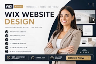 design wix website design wix website redesign wix website development