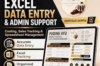 do accurate data entry, excel and google sheets work