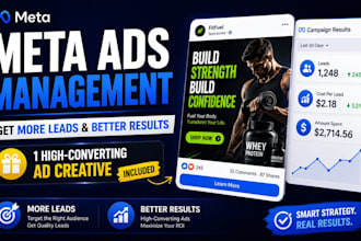 create shopify facebook ads and meta advertising campaign