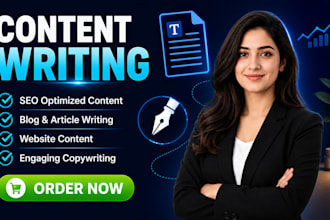 write blog posts, web content and articles for audience engagement