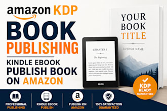 amazon kdp book publishing, kindle ebook publish book on amazon