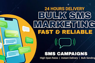 send or blast bulk sms marketing, text message, text blast and sms