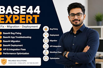 base44 expert fix base44 app base44 migration base44 bug fixing base44 deploy