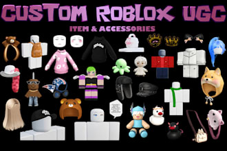 create custom roblox ugc accessories, hairstyles, and outfits